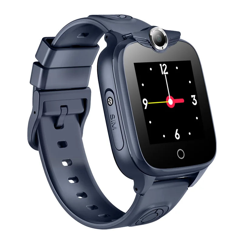 2023 New Model Kids Smart Watch 4G SOS Calling LBS WIFI Location Math Game Camera SIM Card Smart Kids Watch 4G