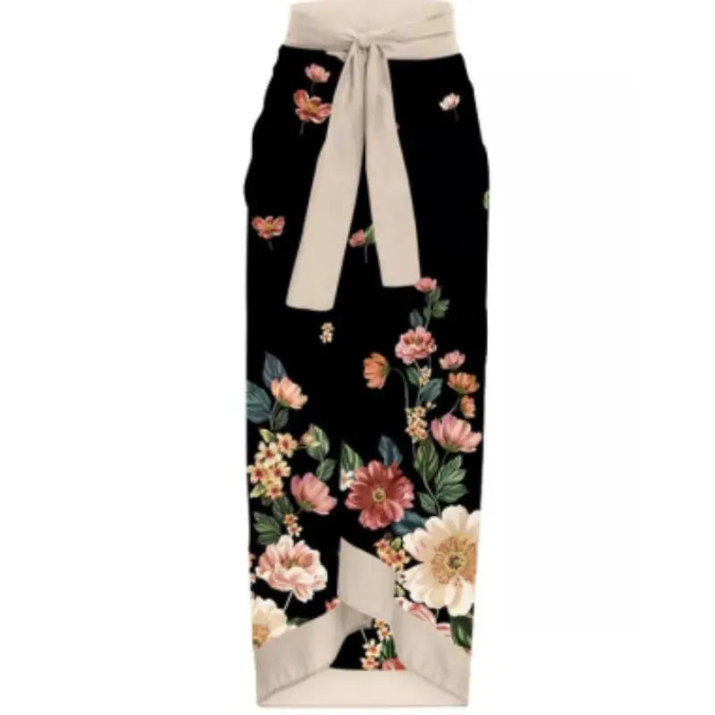 2024 Vintage French Style One-Piece Swimsuit Set